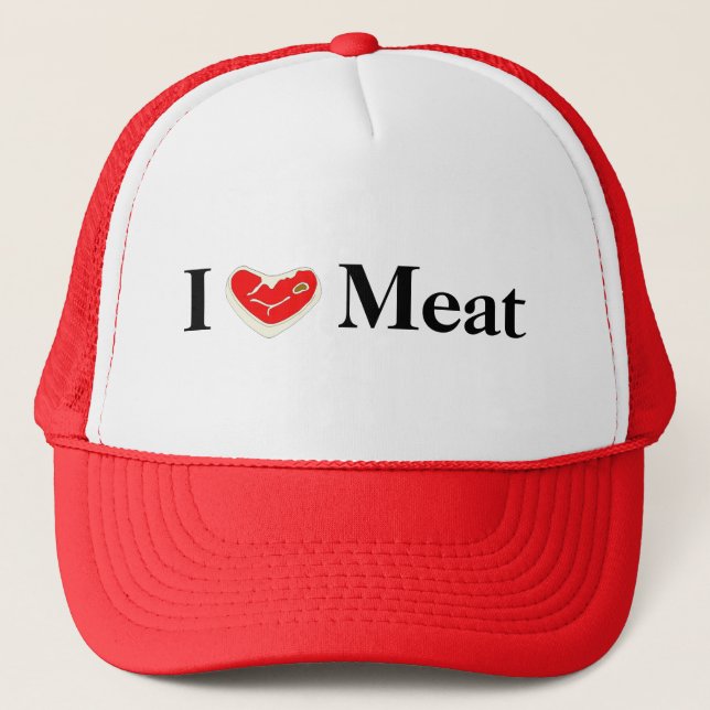 I Love Meat Hat (Front)