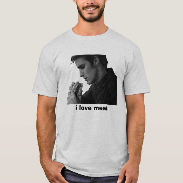 i love meat T-Shirt (Front)