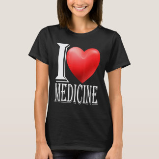 I Love Medicine Nurse Sleep All Day Nurse All Nig T-Shirt
