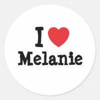 I love Melanie heart T-Shirt