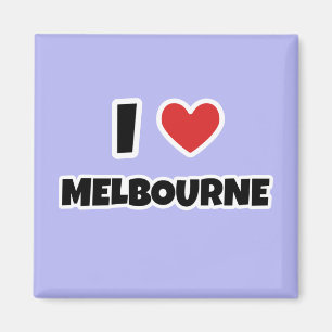 I love Melbourne Magnet