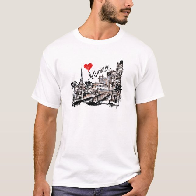 I love Melbourne T-Shirt (Front)