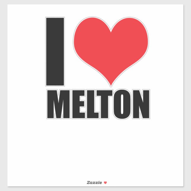 I love Melton (Sheet)