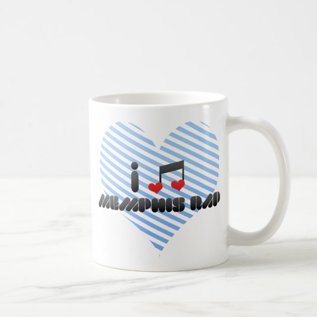 I Love Memphis Rap Coffee Mug (Right)