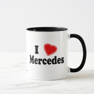 I Love Mercedes Mug