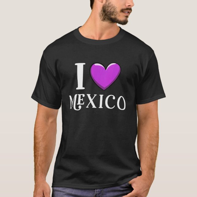 I Love Mexico 14 T-Shirt (Front)