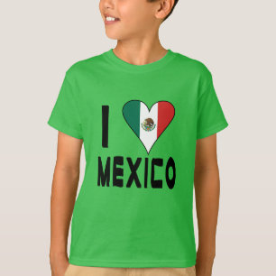 I Love Mexico Boy's T-Shirt