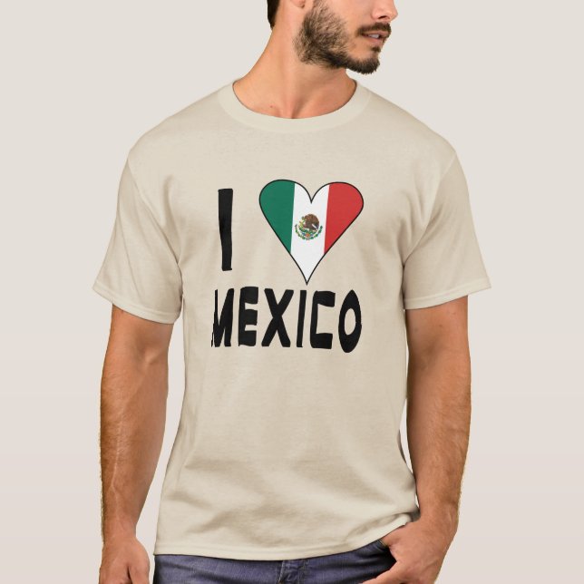 I Love Mexico T-Shirt (Front)