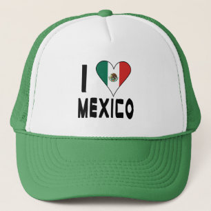 I Love Mexico Trucker Hat