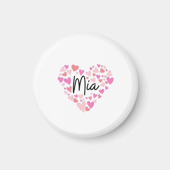 I love Mia Magnet (Front)