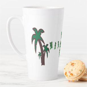 I Love Miami Gardens Florida Latte Mug