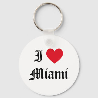 I Love Miami Key Ring