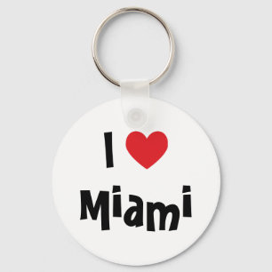 I Love Miami Keychain