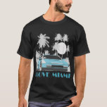 I Love Miami T-Shirt<br><div class="desc">For those that love Miami. The cars, the palm trees, the miami nights.</div>
