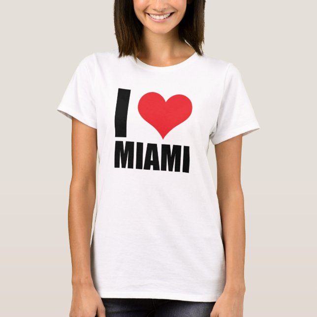 I love Miami T-Shirt (Front)