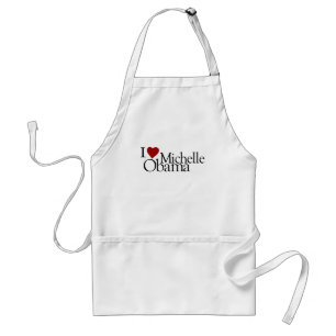 I Love Michelle Obama Standard Apron