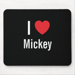 I love Mickey Mouse Pad