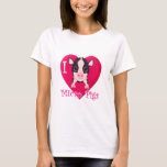 I Love Micro Pigs T-Shirt<br><div class="desc">Don't you just love those little tea cup sized piggies?</div>
