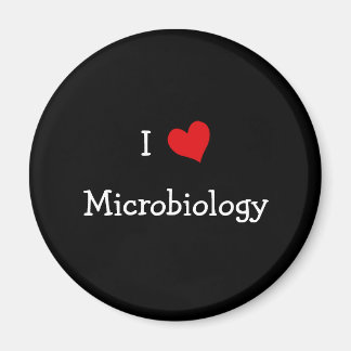 I Love Microbiology Magnet