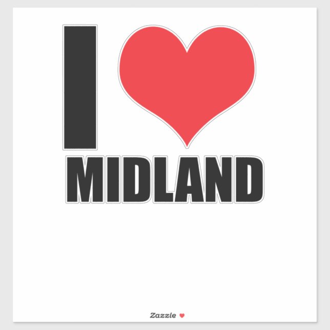 I love Midland (Sheet)