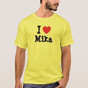 I love Mika heart T-Shirt