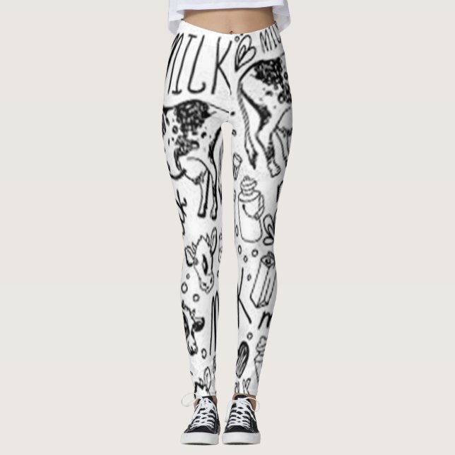 I Love Milk Leggings (Front)