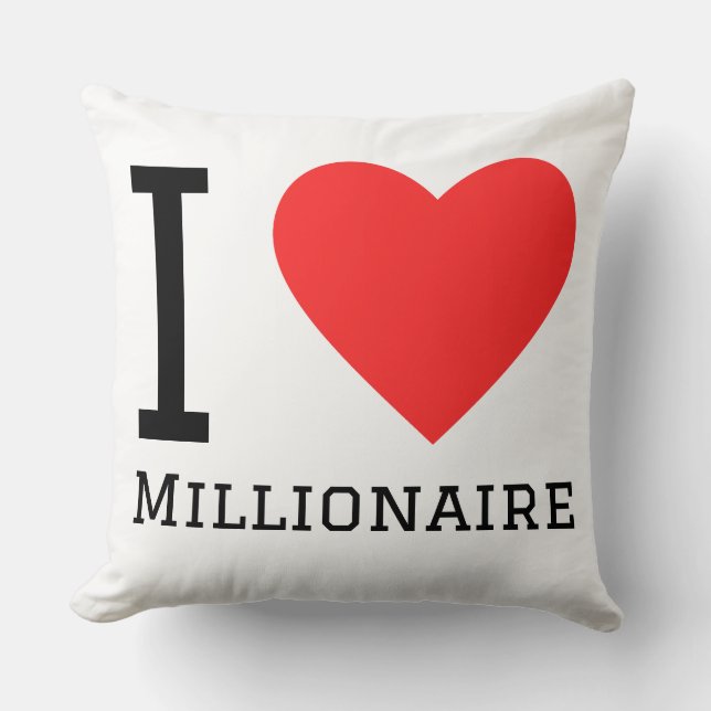 I love millionaire  cushion (Front)