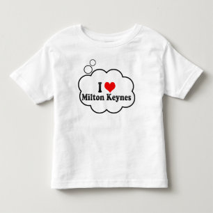 I Love Milton Keynes, United Kingdom Toddler T-Shirt