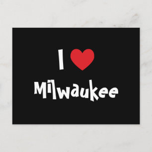 I Love Milwaukee Postcard
