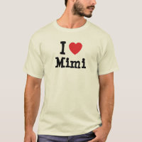 I love Mimi heart T-Shirt