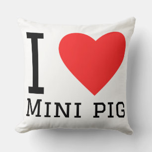 I love mini pig cushion