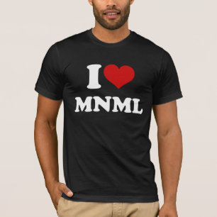 I Love Minimal T-Shirt
