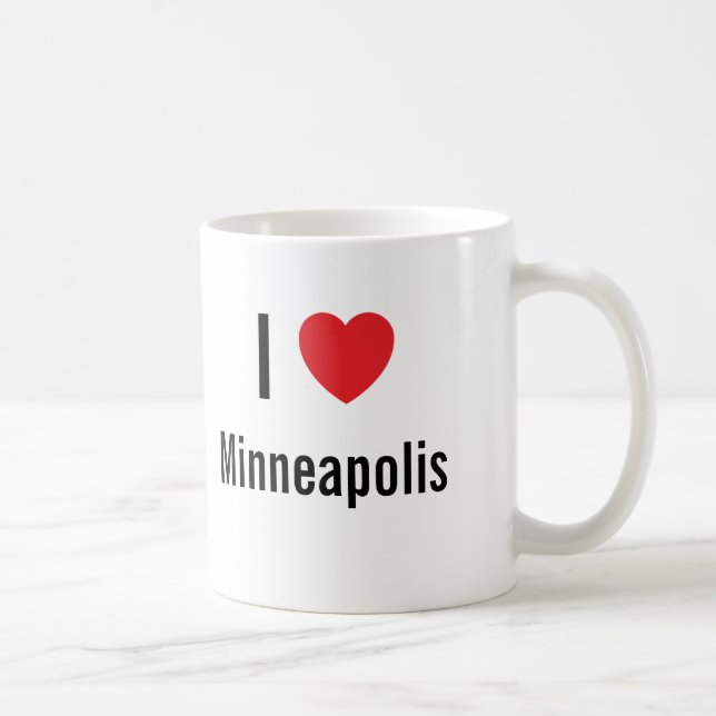 I love Minneapolis Coffee Mug (Right)