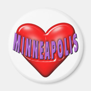 I Love Minneapolis Magnet