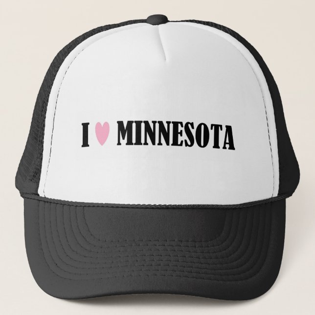 I LOVE MINNESOTA HAT (Front)