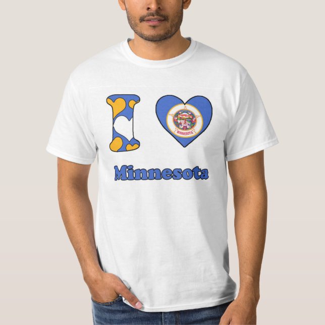 I love Minnesota T-Shirt (Front)