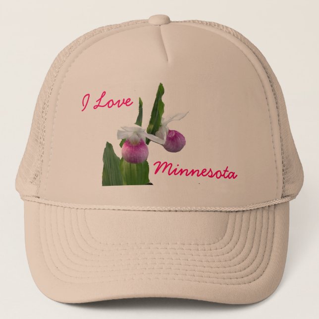 I Love, Minnesota Trucker Hat (Front)