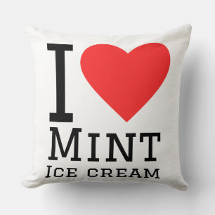 I love mint ice cream cushion