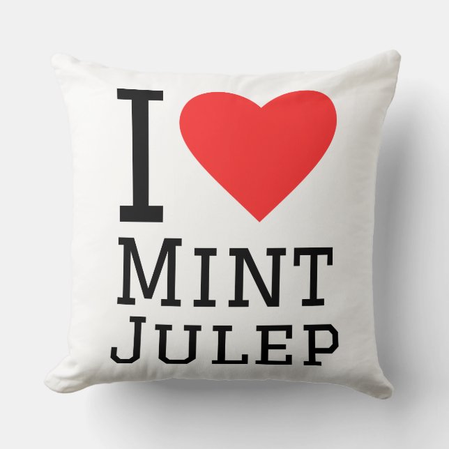 I love mint julep cushion (Front)