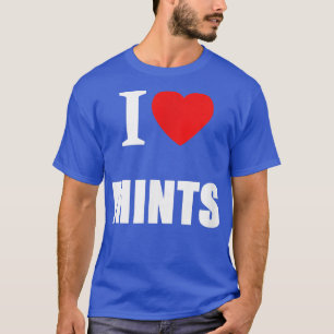 I Love Mints For Lovers Of Mint Sweets Or Candy  T-Shirt