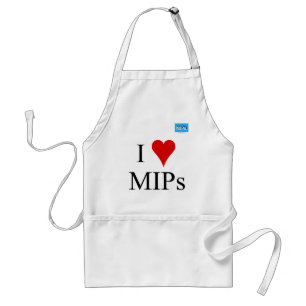 I Love MIPs apron
