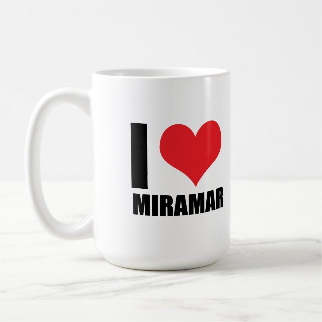 I love Miramar  Coffee Mug (Left)
