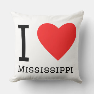 I love Mississippi  Cushion