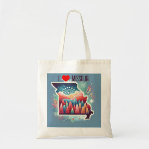 I Love Missouri Tote Bag