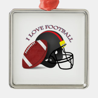 I love modern elegant trendy football metal tree decoration