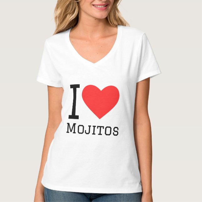I love mojitos T-Shirt (Front)