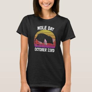 I Love Moles Day October 23 Men Cute Little Mole T-Shirt