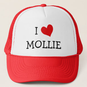 I Love Mollie Trucker Hat