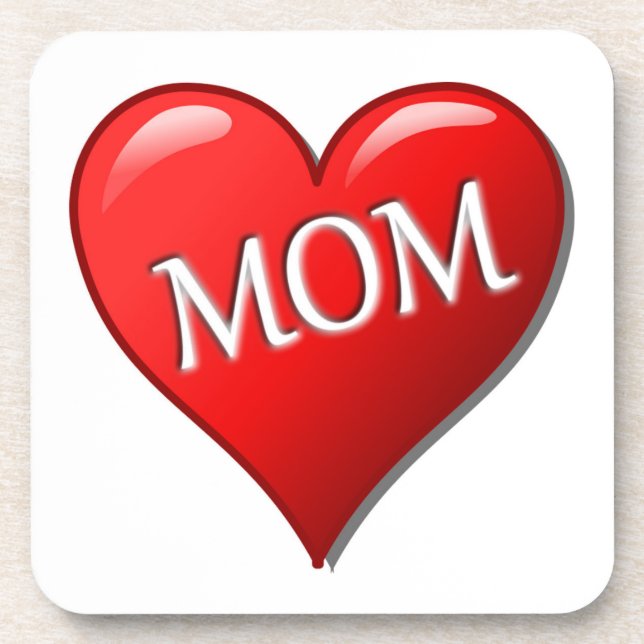 I LOVE MOM COASTER (Front)