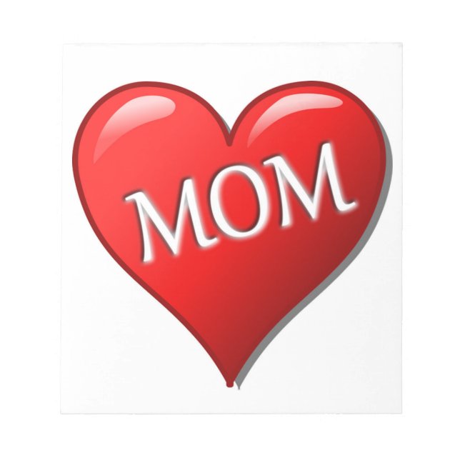 I LOVE MOM NOTEPAD (Front)
